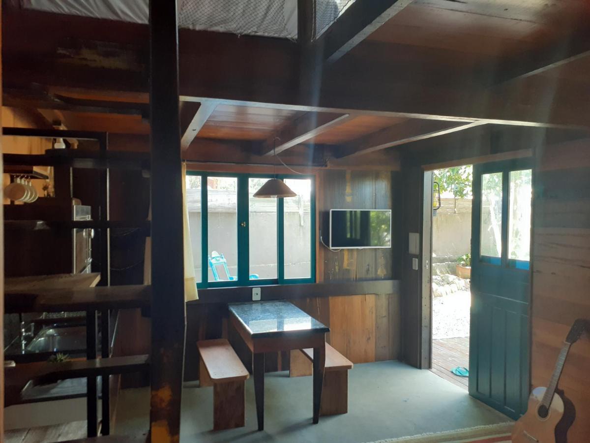 Jabuticasa Cabana De Madeira Na Praia 佩尼亚 外观 照片