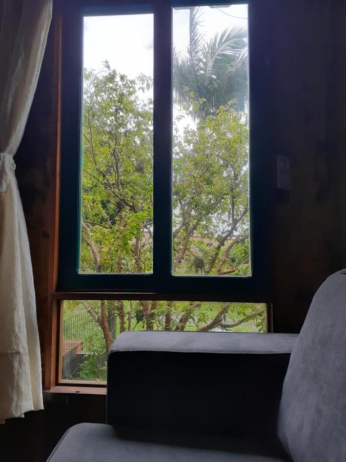 Jabuticasa Cabana De Madeira Na Praia 佩尼亚 外观 照片